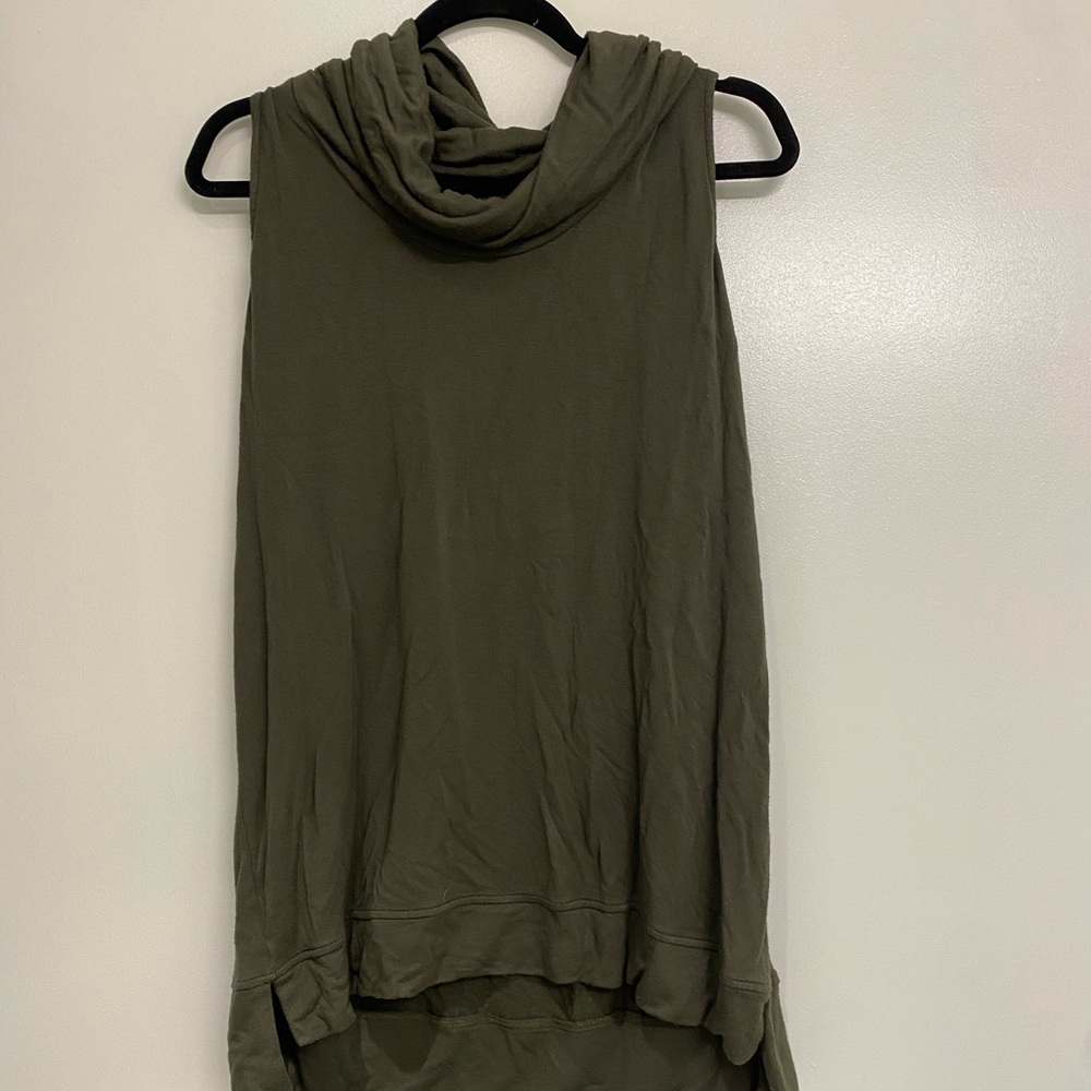 Dark Green Top